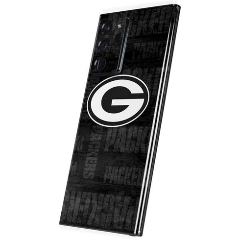 NFL Green Bay Packers Black & White Galaxy Note20 Ultra 5G Skin