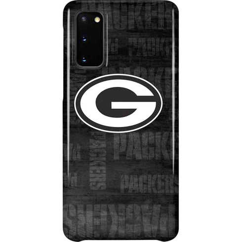 NFL Green Bay Packers Black & White Galaxy S20 Lite Case