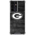 NFL Green Bay Packers Black & White Galaxy S21 Ultra 5G Clear Case