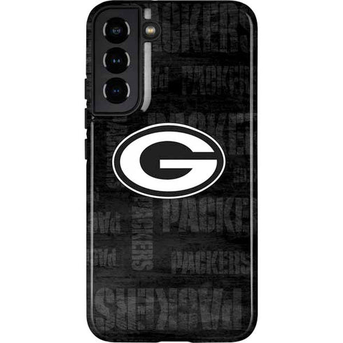 NFL Green Bay Packers Black & White Galaxy S22 Plus Pro Case