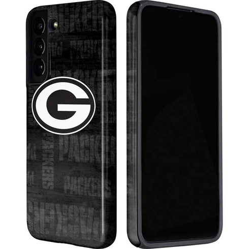 NFL Green Bay Packers Black & White Galaxy S22 Pro Case