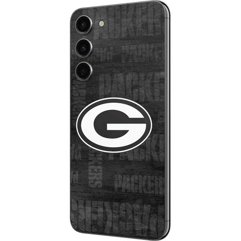 NFL Green Bay Packers Black & White Galaxy S23 Plus Skin