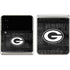 NFL Green Bay Packers Black & White Galaxy Z Flip3 5G Skin