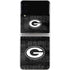 NFL Green Bay Packers Black & White Galaxy Z Flip3 5G Skin