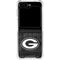NFL Green Bay Packers Black & White Galaxy Z Flip5 5G Clear Case