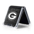 NFL Green Bay Packers Black & White Galaxy Z Flip5 5G Clear Case