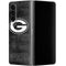 NFL Green Bay Packers Black & White Galaxy Z Fold4 5G Skin