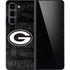 NFL Green Bay Packers Black & White Galaxy Z Fold5 5G Skin