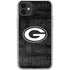 NFL Green Bay Packers Black & White iPhone 11 Clear Case