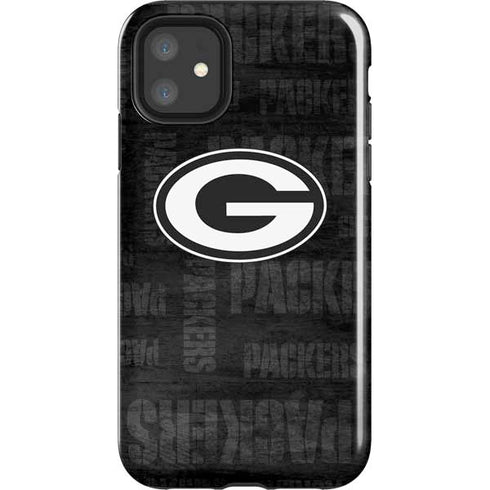 NFL Green Bay Packers Black & White iPhone 11 Impact Case