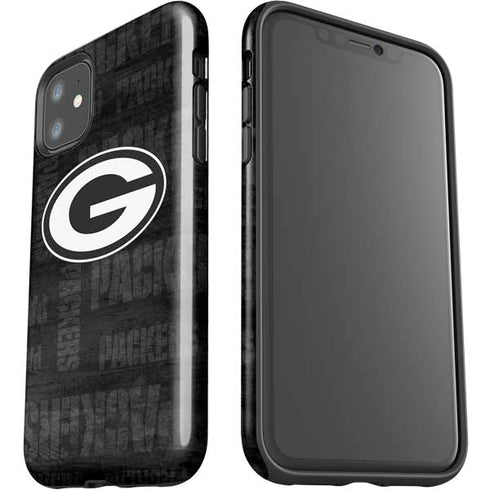 NFL Green Bay Packers Black & White iPhone 11 Impact Case