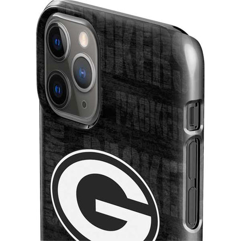 NFL Green Bay Packers Black & White iPhone 11 Pro Lite Case