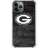 NFL Green Bay Packers Black & White iPhone 11 Pro Max Clear Case