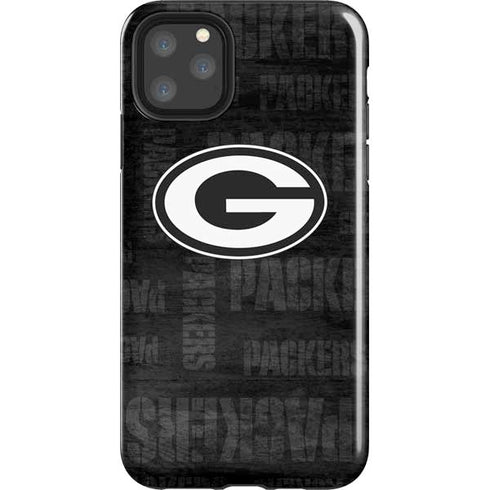 NFL Green Bay Packers Black & White iPhone 11 Pro Max Impact Case