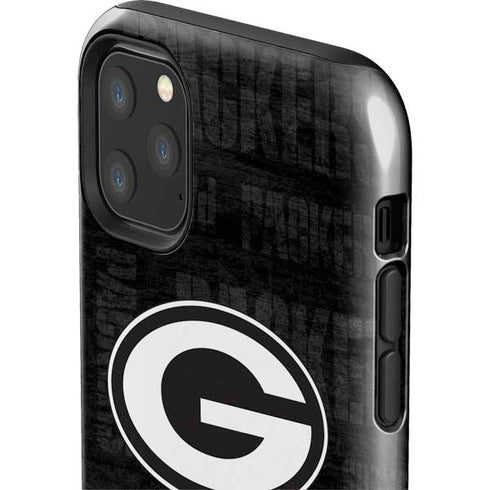 NFL Green Bay Packers Black & White iPhone 11 Pro Max Impact Case