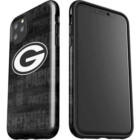 NFL Green Bay Packers Black & White iPhone 11 Pro Max Impact Case