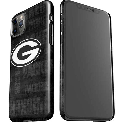 NFL Green Bay Packers Black & White iPhone 11 Pro Max Lite Case