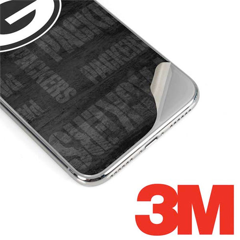 NFL Green Bay Packers Black & White iPhone 11 Pro Skin