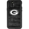 NFL Green Bay Packers Black & White iPhone 11 Pro Waterproof Case