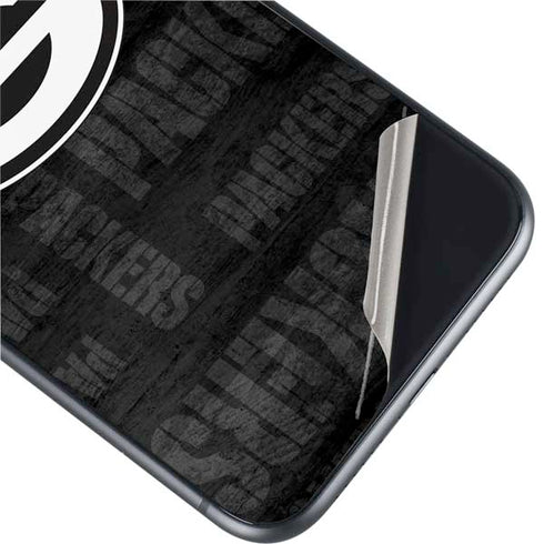 NFL Green Bay Packers Black & White iPhone 11 Skin