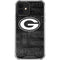 NFL Green Bay Packers Black & White iPhone 12 Mini Clear Case