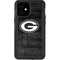 NFL Green Bay Packers Black & White iPhone 12 Mini Waterproof Case
