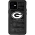 NFL Green Bay Packers Black & White iPhone 12 Mini Waterproof Case