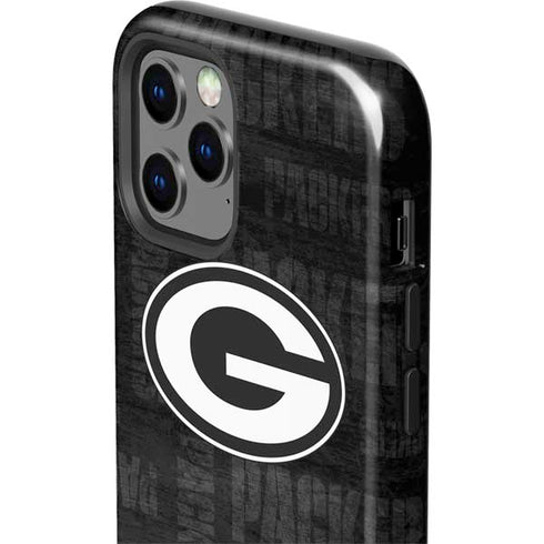 NFL Green Bay Packers Black & White iPhone 12 Pro Impact Case