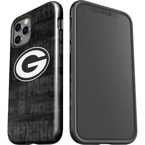 NFL Green Bay Packers Black & White iPhone 12 Pro Max Impact Case