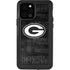 NFL Green Bay Packers Black & White iPhone 12 Pro Waterproof Case