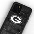 NFL Green Bay Packers Black & White iPhone 12 Pro Waterproof Case