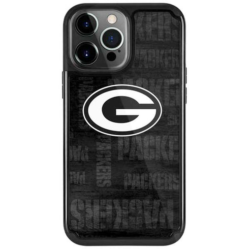 NFL Green Bay Packers Black & White iPhone 13 Pro Cargo Case