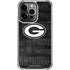 NFL Green Bay Packers Black & White iPhone 13 Pro Clear Case