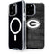 NFL Green Bay Packers Black & White iPhone 13 Pro Max MagSafe Case