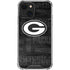 NFL Green Bay Packers Black & White iPhone 14 Clear Case