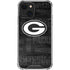 NFL Green Bay Packers Black & White iPhone 15 Plus Clear Case
