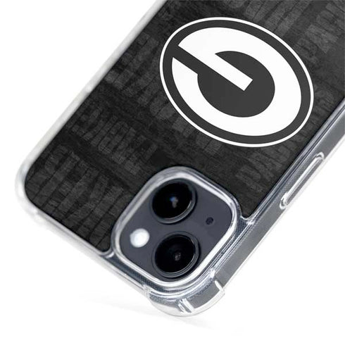NFL Green Bay Packers Black & White iPhone 15 Plus MagSafe Case