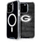NFL Green Bay Packers Black & White iPhone 15 Pro MagSafe Case
