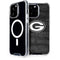 NFL Green Bay Packers Black & White iPhone 15 Pro Max MagSafe Case