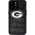 NFL Green Bay Packers Black & White iPhone 14 Pro Max Waterproof Case