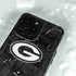 NFL Green Bay Packers Black & White iPhone 14 Pro Max Waterproof Case