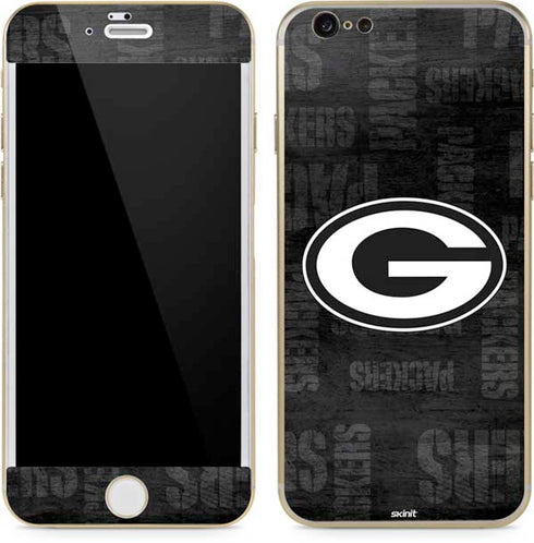 NFL Green Bay Packers Black & White iPhone 6/6s Skin