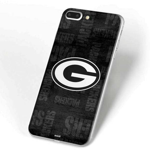 NFL Green Bay Packers Black & White iPhone 7 Plus Skin