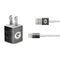 NFL Green Bay Packers Black & White iPhone Charger (5W USB) Skin