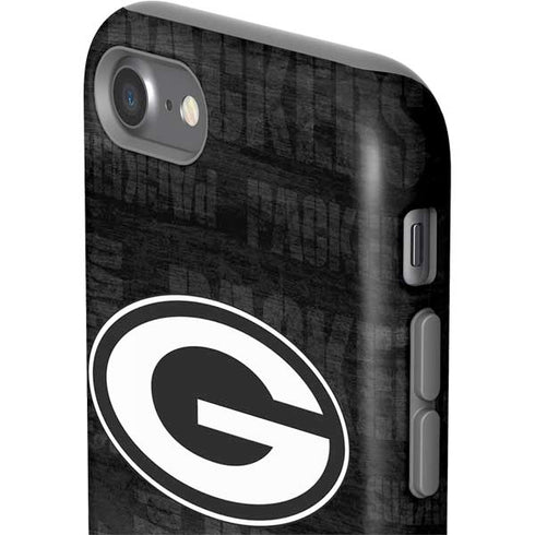 NFL Green Bay Packers Black & White iPhone SE (2nd & 3rd Gen) Pro Case