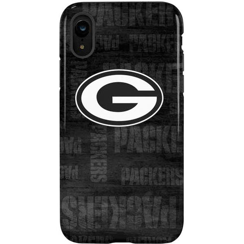 NFL Green Bay Packers Black & White iPhone XR Pro Case