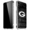 NFL Green Bay Packers Black & White iPhone XS Max Clear Case