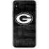 NFL Green Bay Packers Black & White iPhone XS Skin
