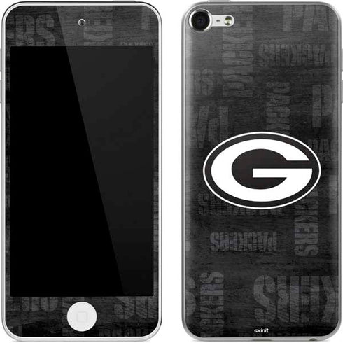 NFL Green Bay Packers Black & White Apple iPod Skin