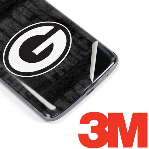 NFL Green Bay Packers Black & White Moto E5 Plus Skin